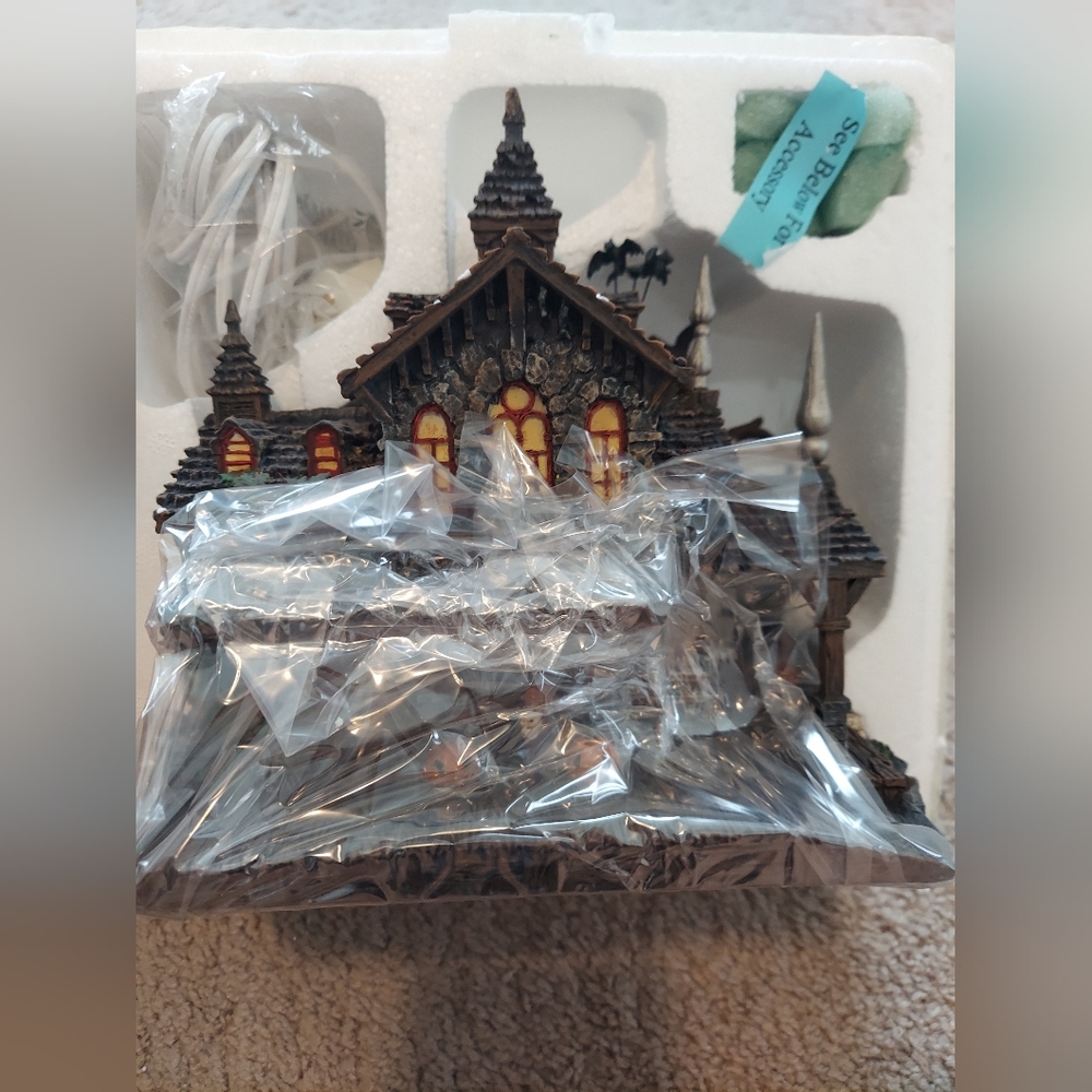 Universal Studios Halloween Village "Transylvania Train Station" COA Included